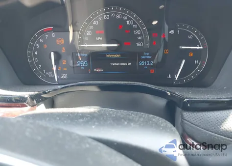 2018 Cadillac Xt5 Luxury из США, поврежденный, VIN 1GYKNDRS0JZ220283